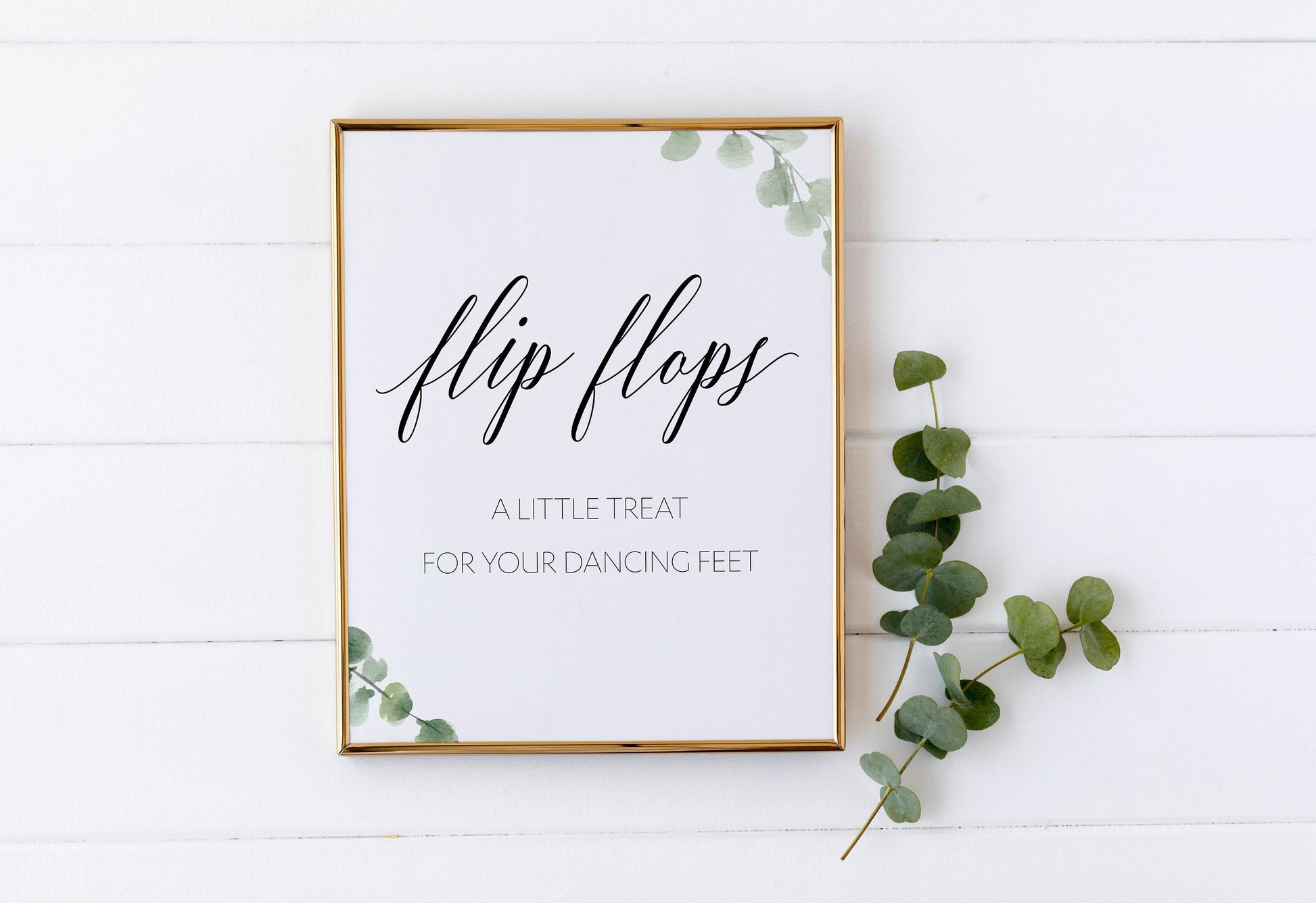 A little treat for your dancing feet, Flip Flops Sign, Dancing Shoes Sign, Dancing Feet, Rustic, Greenery, Instant Download, Wedding Decor SIGNS | PHOTO BOOTH SAVVY PAPER CO