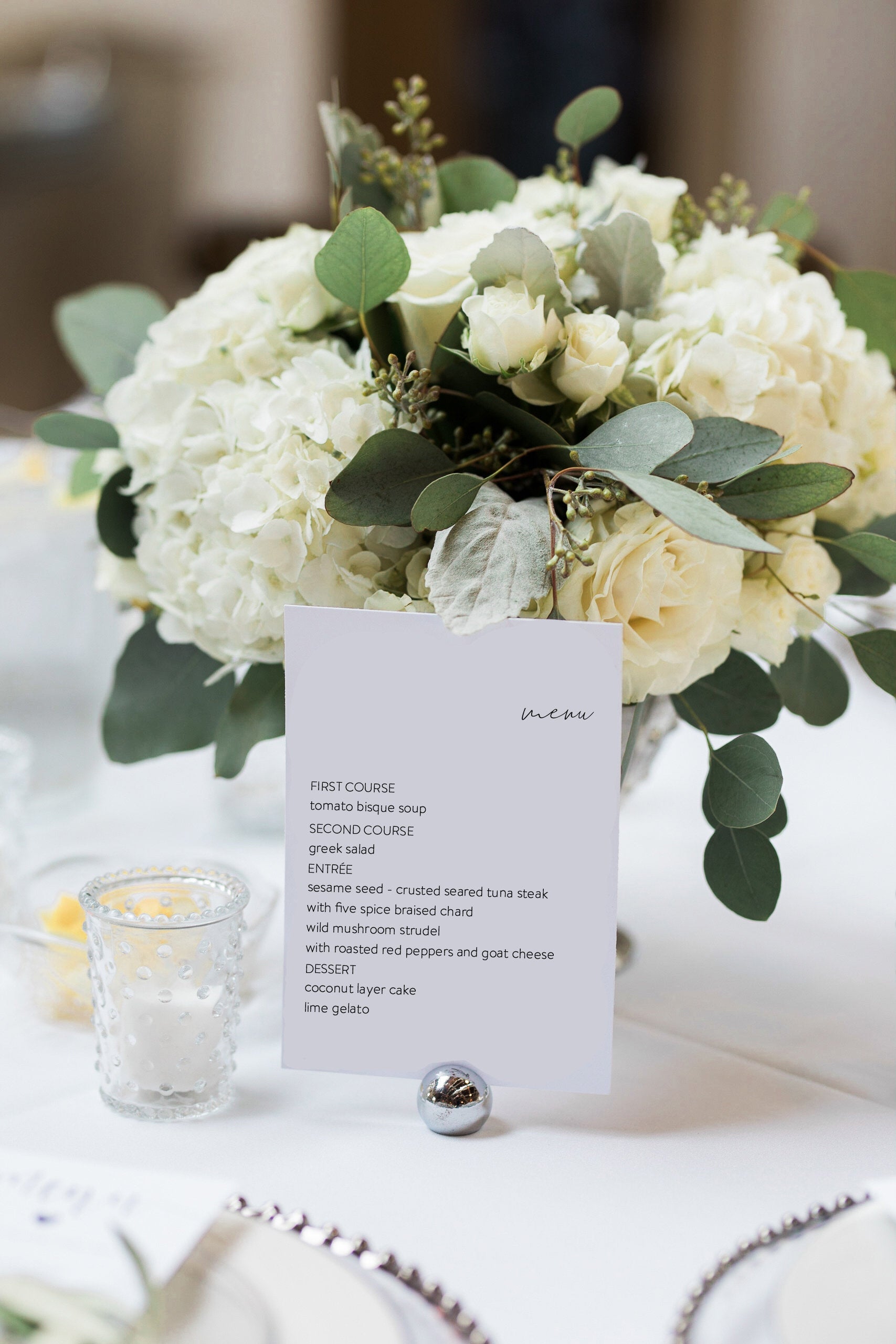 Minimalist Wedding Menu, Printable Wedding Menu Template,Dinner Menu Card, Instant Download Editable Menu Cards, Templett - Julia MENU|PROGRAMS|TIMELINE SAVVY PAPER CO