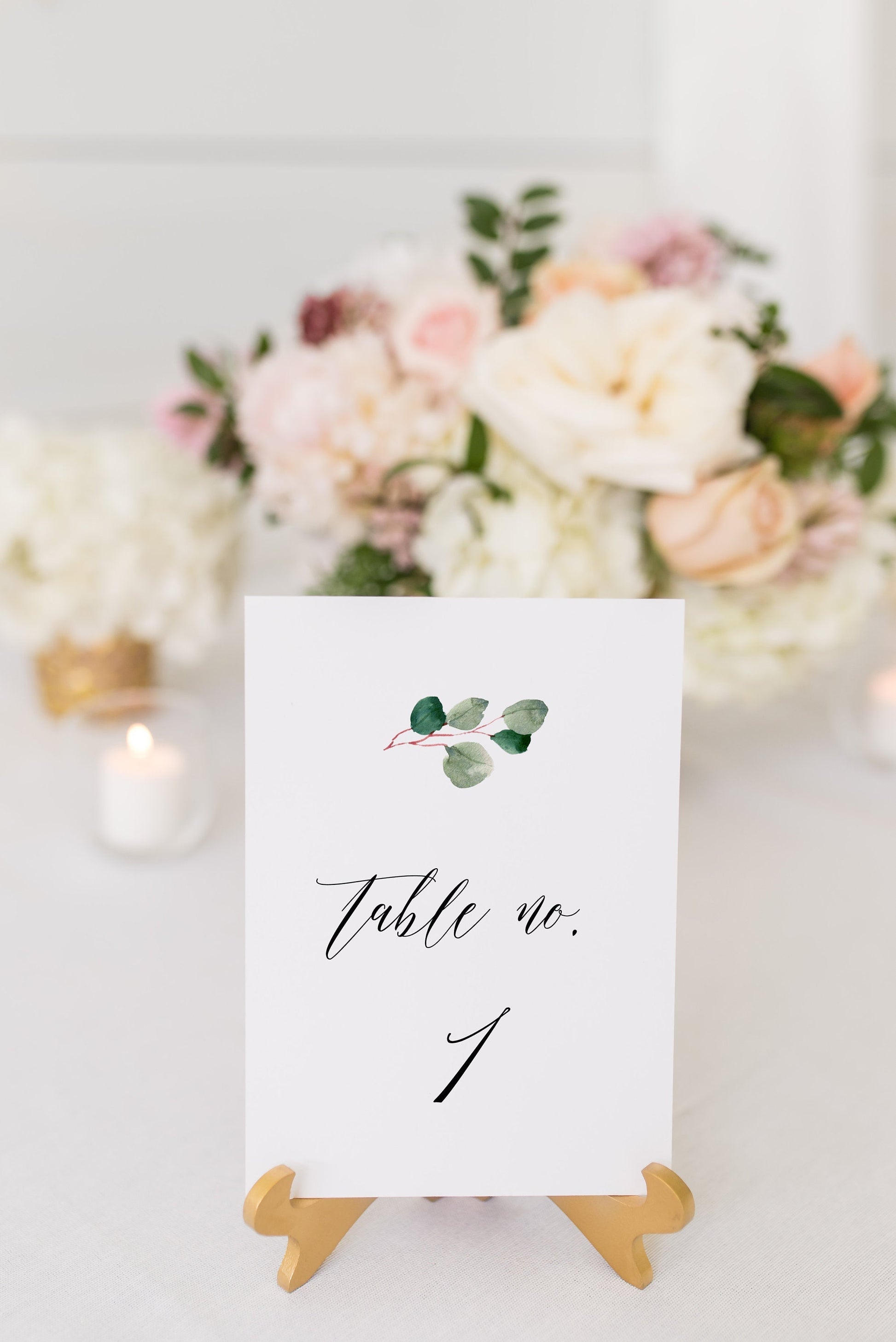 Minimalist Wedding Table Number Printable Numbers Printable Instant Download Templett Table Number Cards Greenery  - Cora TABLE NUMBERS SAVVY PAPER CO