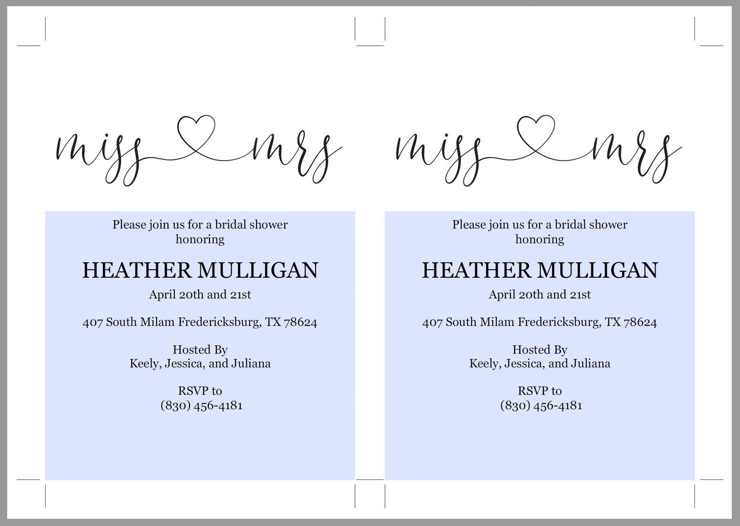 Miss to Mrs Bridal Shower Invitation Instant Download Printable Editable Template DIY Bridal Shower Invite  - Heather SHOWERS | BACHELORETTE SAVVY PAPER CO