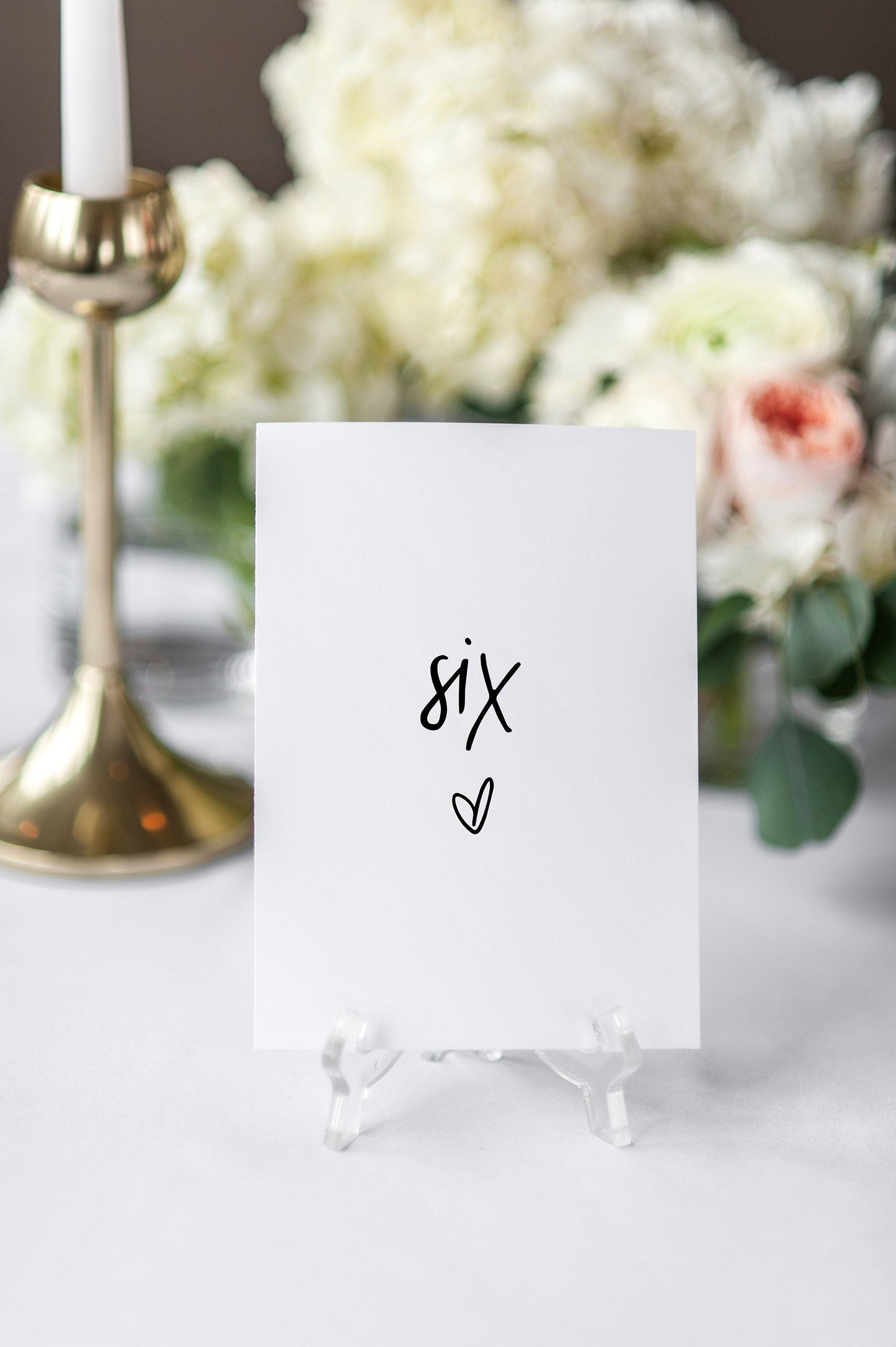 Modern Wedding Table Number Template, Minimalist Table Numbers, Table Number Templett, INSTANT Printable Table Numbers 4x6 5x7  - DONNA TABLE NUMBERS SAVVY PAPER CO