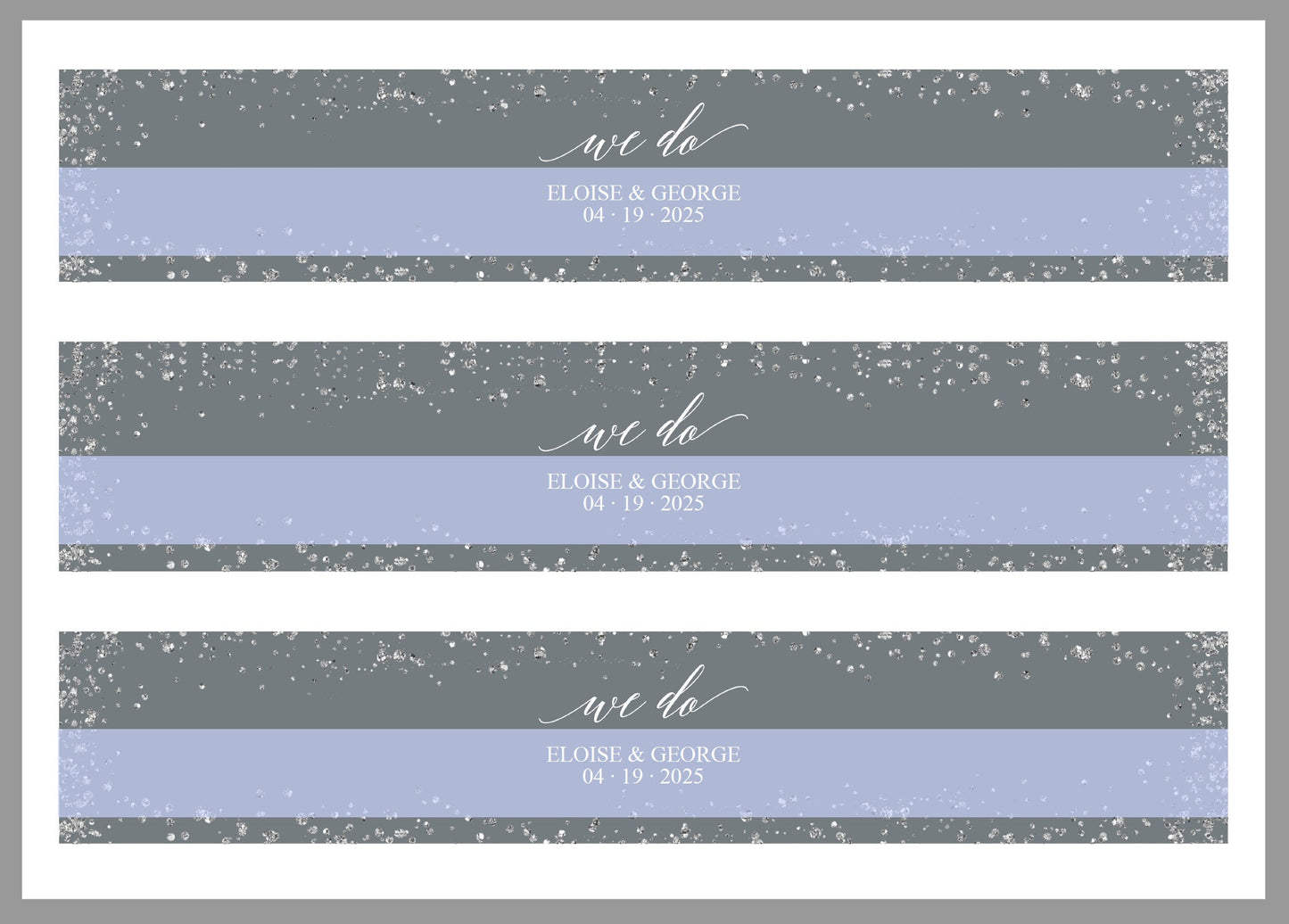 Printable Floral Gray Wedding Invitation Set Editable Template, DIY Instant Download Invites, Invitation Suite - Eloise WEDDING INVITATION SETS SAVVY PAPER CO