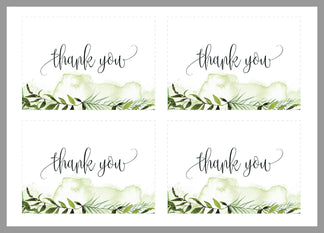 Printable Greenery Rustic Wedding Invitation Set Editable Template, DI ...