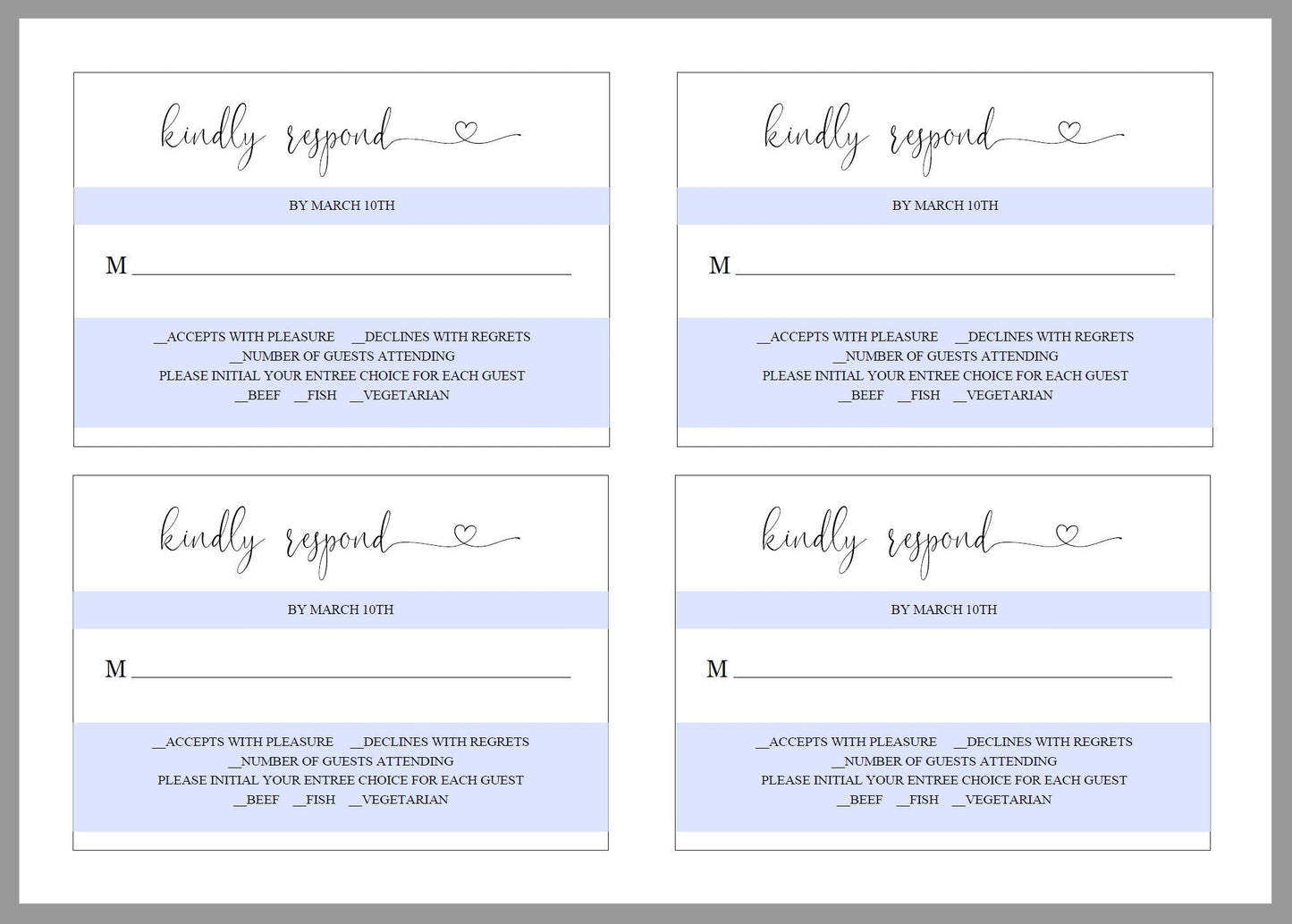 Printable Rustic Wedding Invitation Set Editable Template, DIY Instant Download Invites, Invitation Suite - Heather WEDDING INVITATION SETS SAVVY PAPER CO