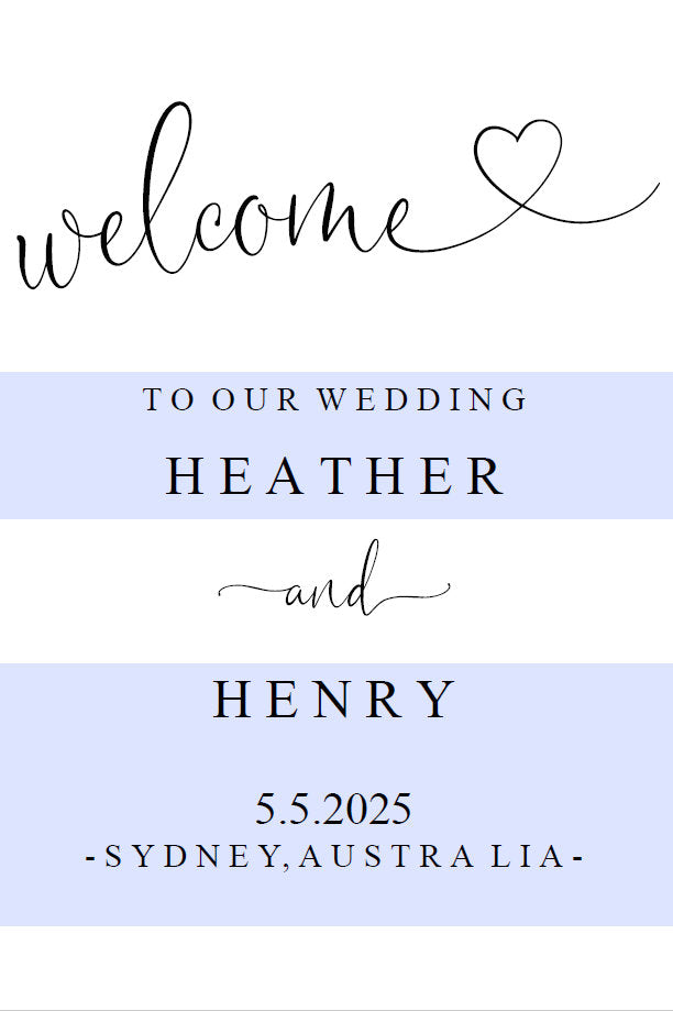 Printable Rustic Wedding Welcome Sign Editable Template Instant Download- HEATHER SIGNS | PHOTO BOOTH SAVVY PAPER CO
