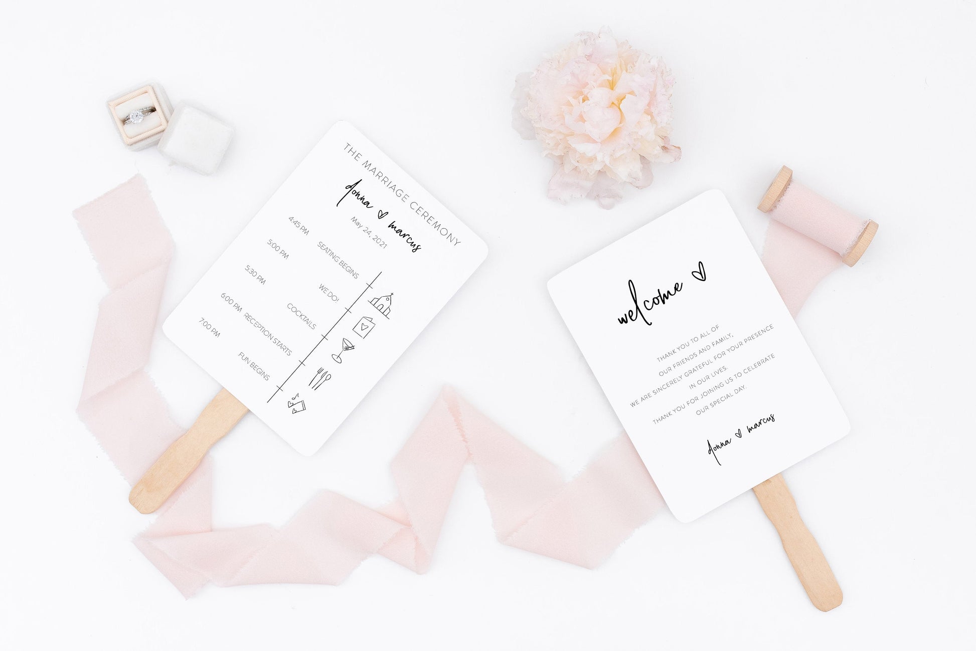 Printable Wedding Itinerary Template Card Timeline WelcomeWedding Program  100% editable Templett  - DONNA MENU|PROGRAMS|TIMELINE SAVVY PAPER CO