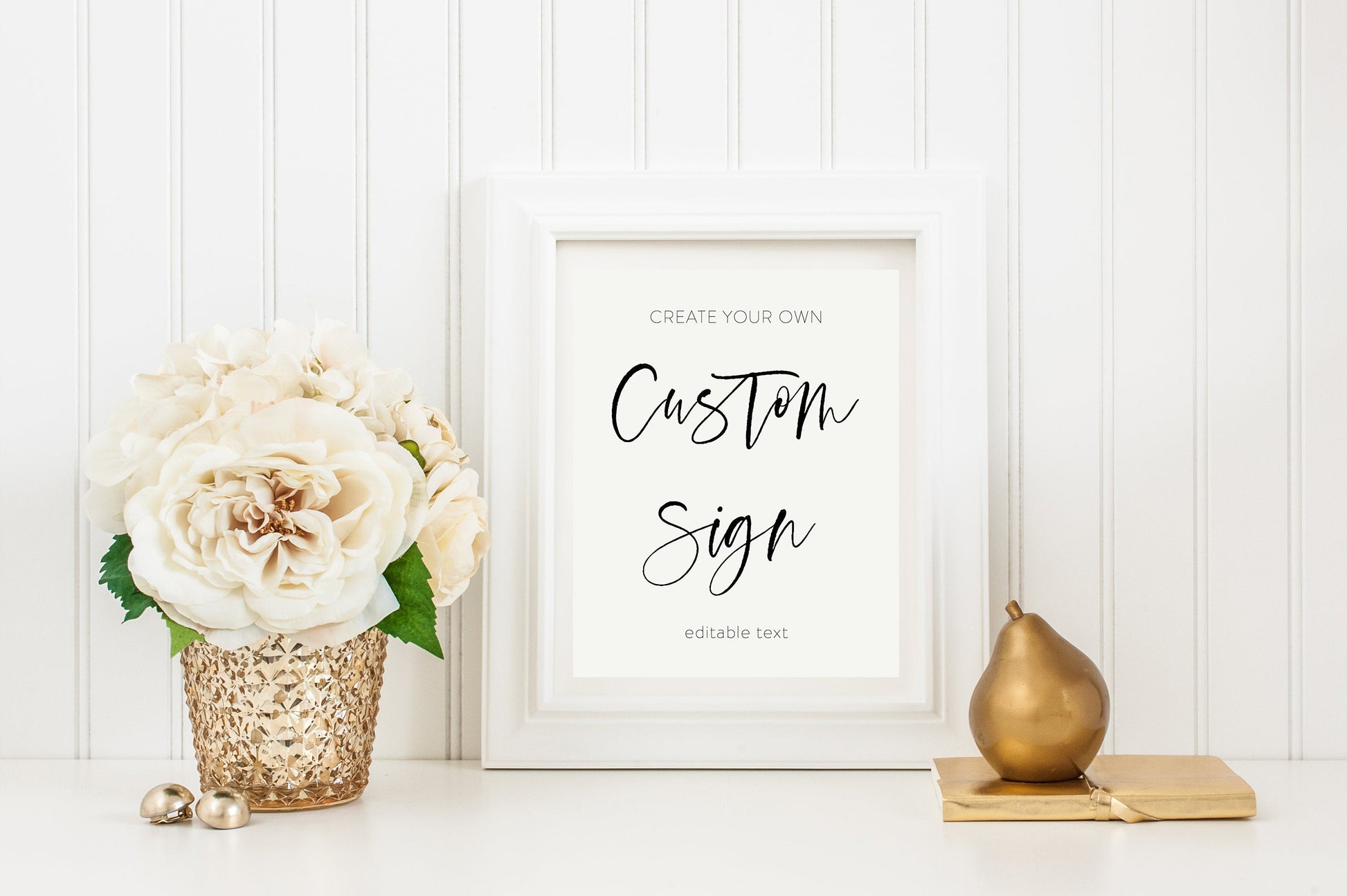 Unlimited Printable Custom Sign Modern Editable Template Instant Download 8x10 Minimalist - Eileen SIGNS | PHOTO BOOTH SAVVY PAPER CO