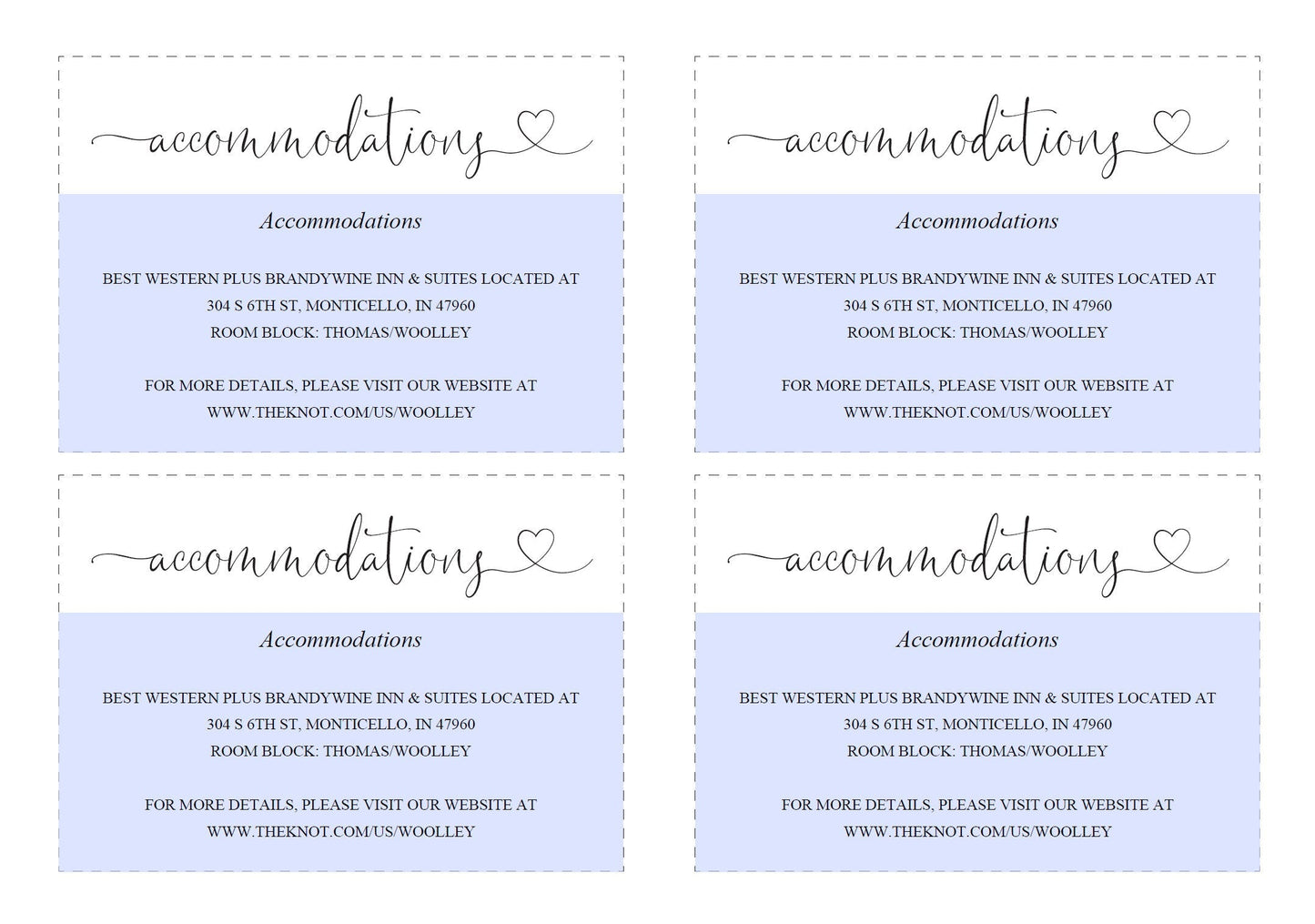 Wedding Details Card Template, Instant Download, Information Card, Wedding Info Card, Accommodations Card, Directions Card   - Heather  SAVVY PAPER CO