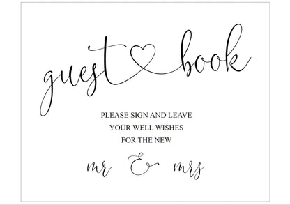 Wedding Guestbook Sign, Please Sign Our Guest Book, Rustic,Instant Download,Wedding Signage,Wedding Decor, Printable Reception Sign -Heather SIGNS | PHOTO BOOTH SAVVY PAPER CO