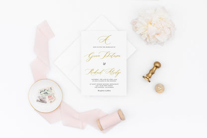 Wedding Invitation Template, Floral Watercolor, Instant Download, Templett, Printable Wedding, Editable - Grace WEDDING INVITATIONS SAVVY PAPER CO