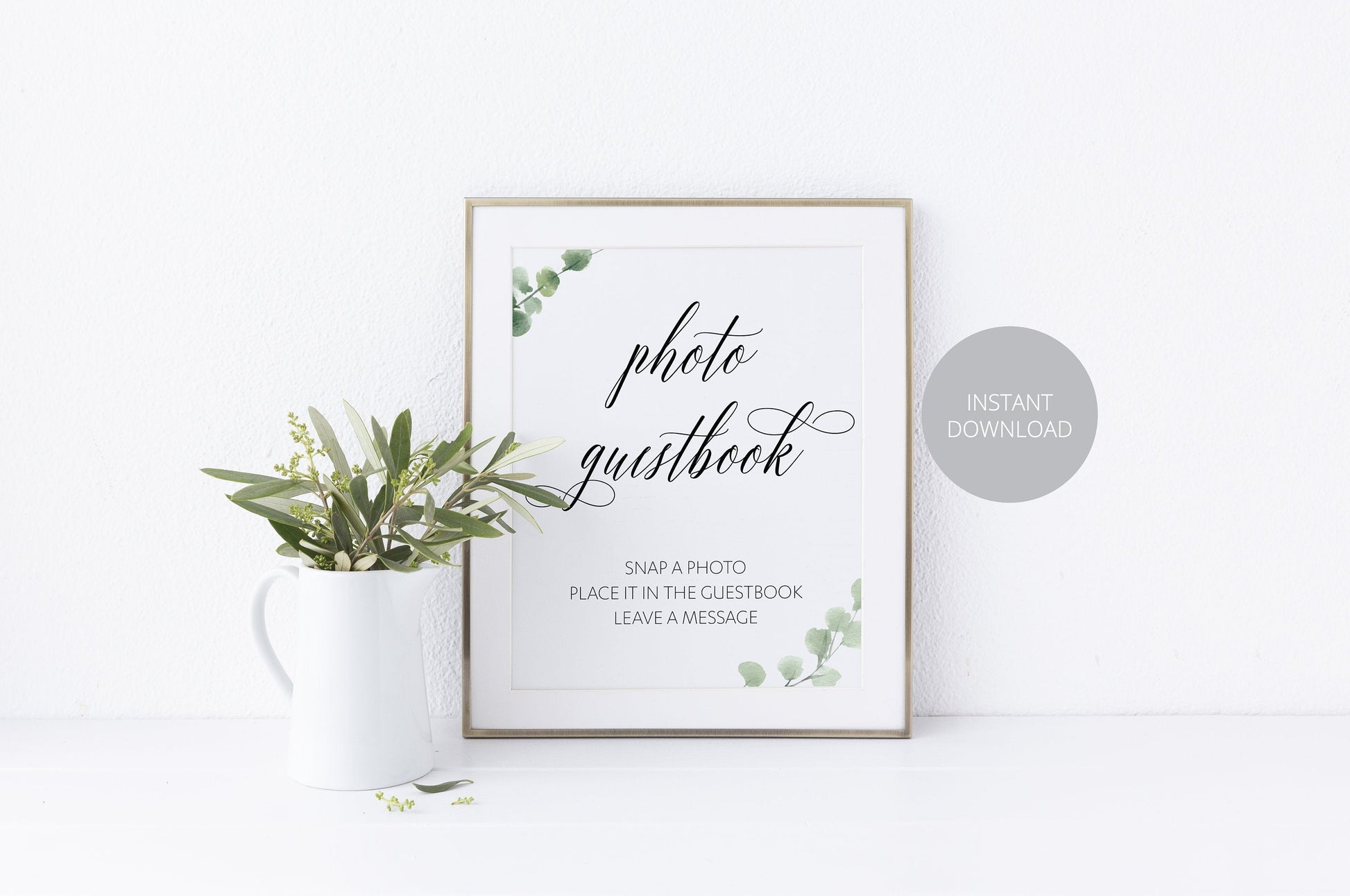 Wedding Photo Guestbook Sign, Please Sign Our Guest Book, Rustic,Instant Download,Wedding Signage,Wedding Decor, Printable Reception Sign SIGNS | PHOTO BOOTH SAVVY PAPER CO