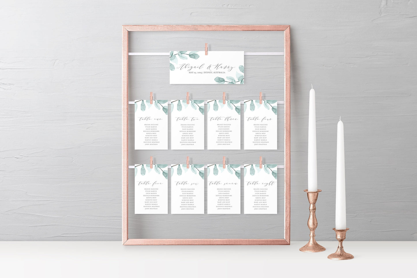 Wedding Seating Chart Template Printable Floral Seating Sign Seating Cards Editable Text INSTANT DOWNLOAD Greenery - Abi SEATING CHARTS | CARDS SAVVY PAPER CO