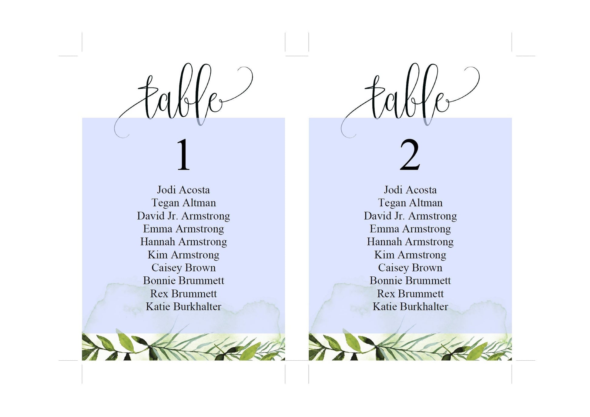 Wedding Seating Chart Template, Printable Greenery Seating Sign, Seating Cards, Editable Text INSTANT DOWNLOAD - Melissa SEATING CHARTS | CARDS SAVVY PAPER CO