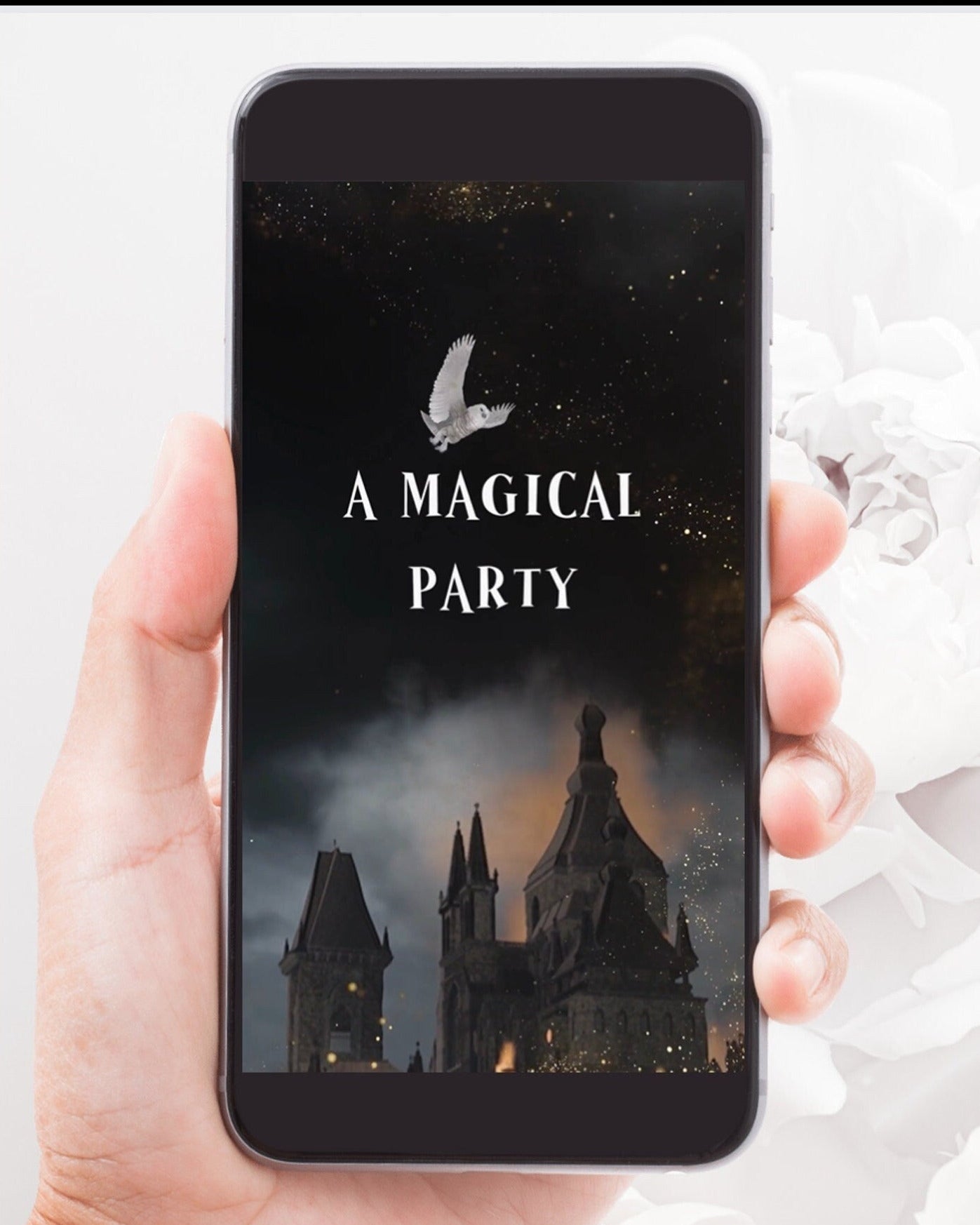 Wizard Party Invitation, Witches and Wizard Invite, Magical Invitation, Wizard Birthday Video Invitation  SAVVY PAPER CO